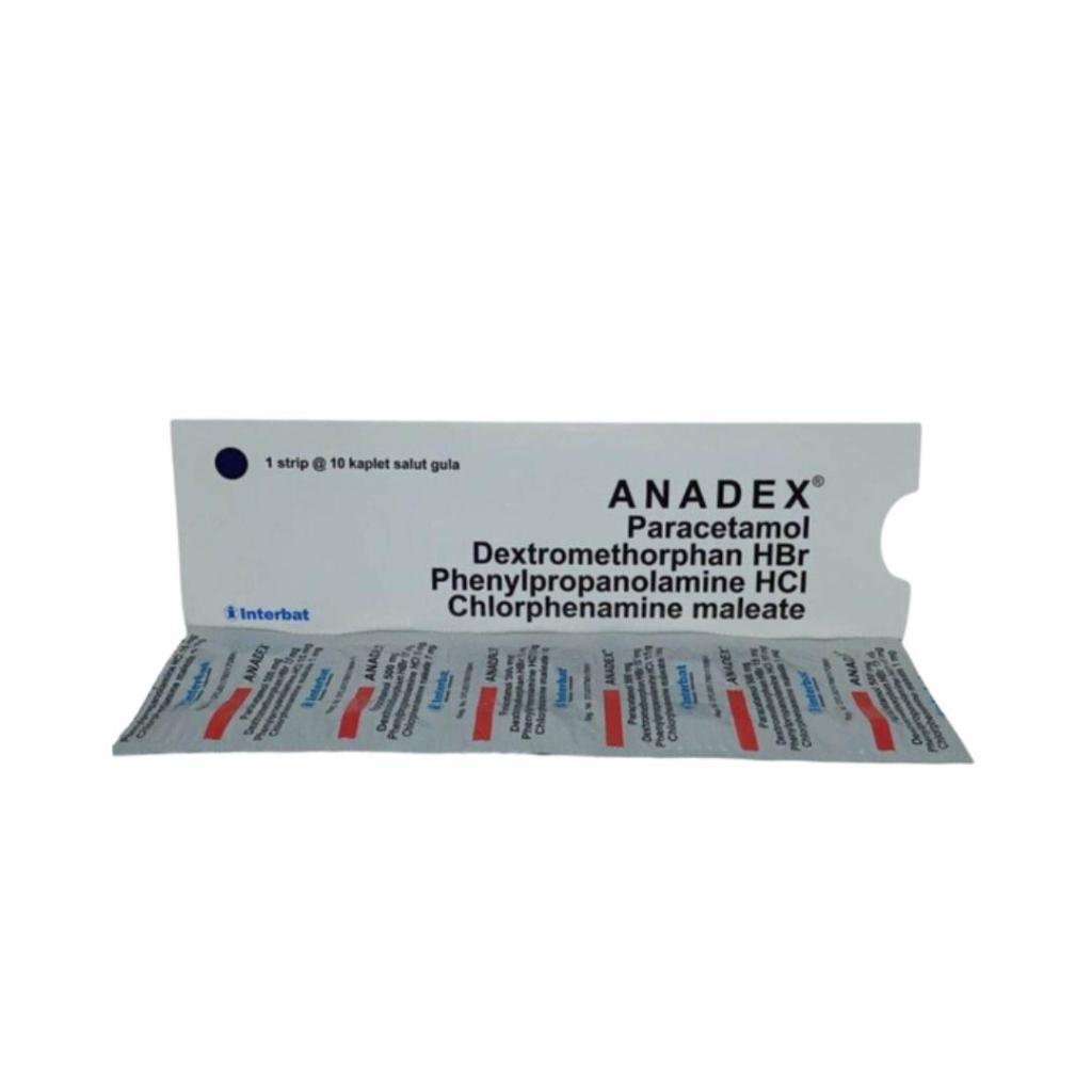ANADEX STRIP 10TABLET