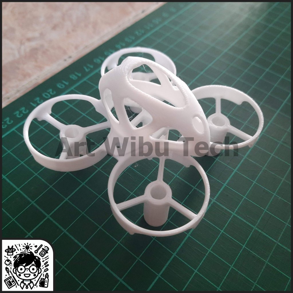 Frame Drone Micro Cinewhoop 81mm Brushed – Tiny Whoop FPV - Universal Motor Brushed 6mm, 7mm & 8mm