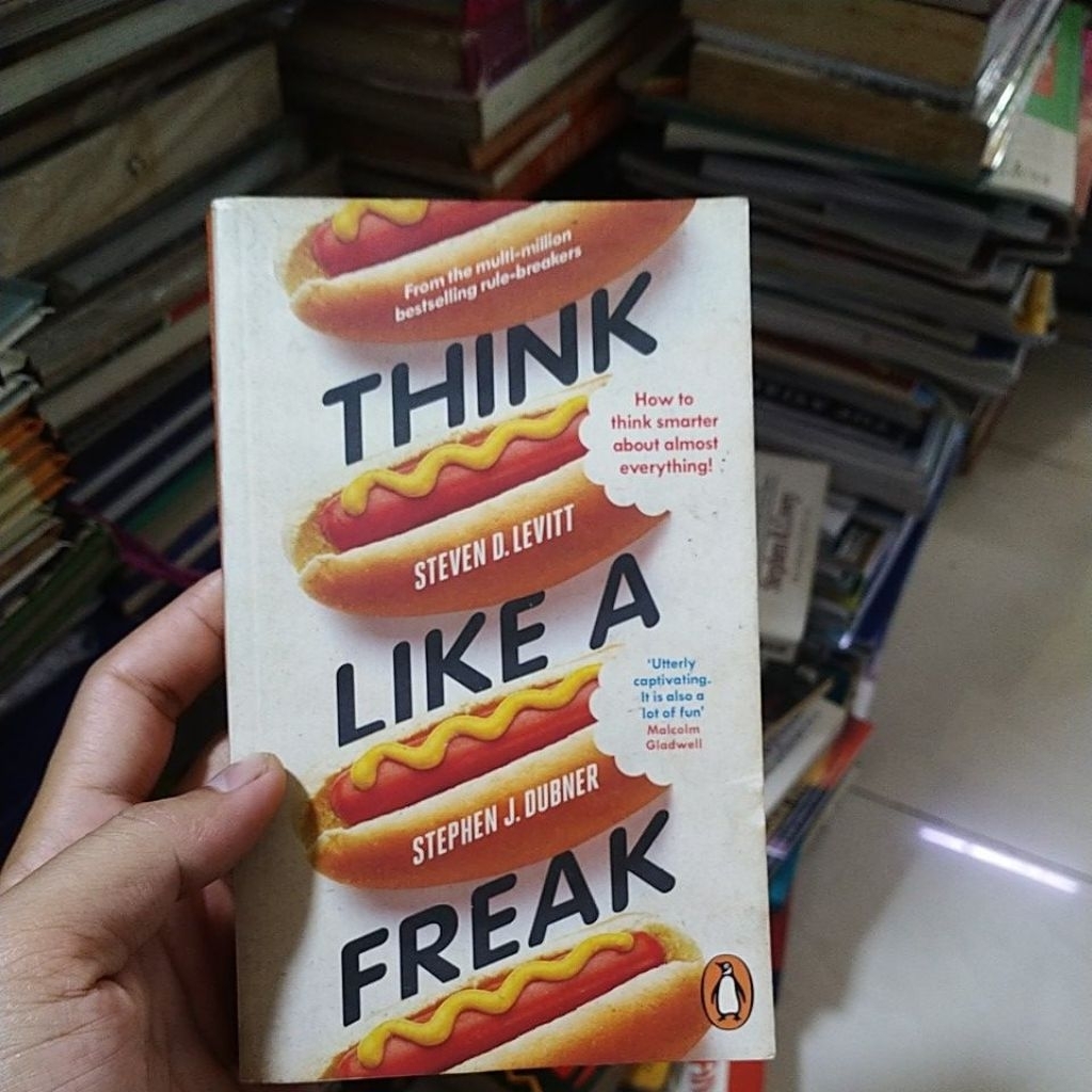 buku import think like a freak original