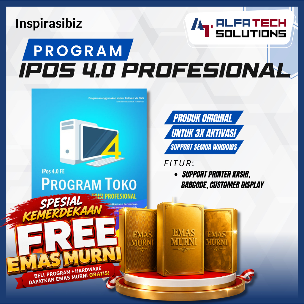 Program Kasir Toko IPOS 4 FE | Program Kasir IPOS 4 FE | Program Kasir Toko Sembako | Program Toko I