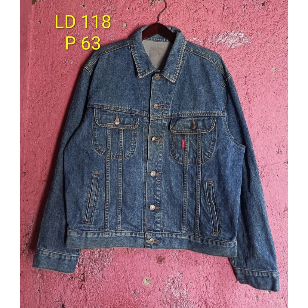 Jaket denim / jaket jeans GL heart