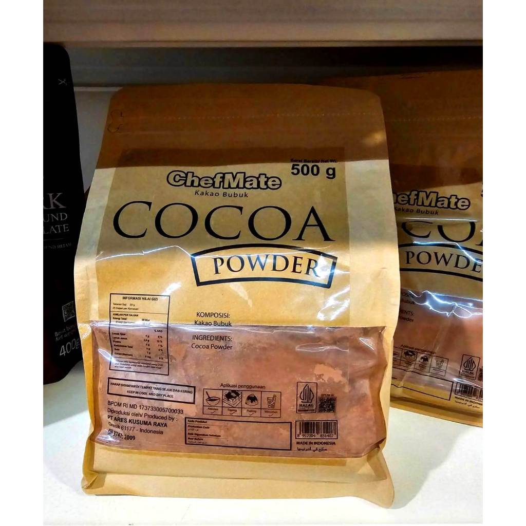 CHEFMATE COCOA POWDER 500 gr  / COKLAT BUBUK CHEFMATE