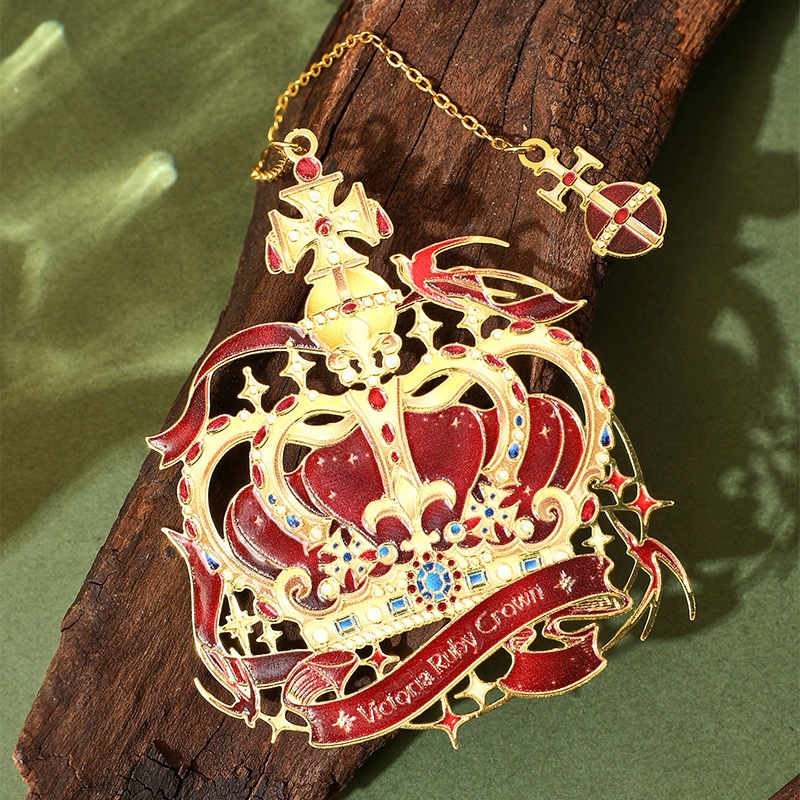 SPECIALVORYU Bookmark Victorian Jewelry / Pembatas Buku / Penanda Buku Logam Indah