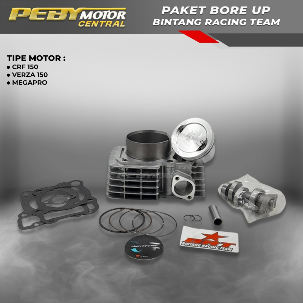 Paket Bore Up BRT New Megapro Verza 150 CRF 150