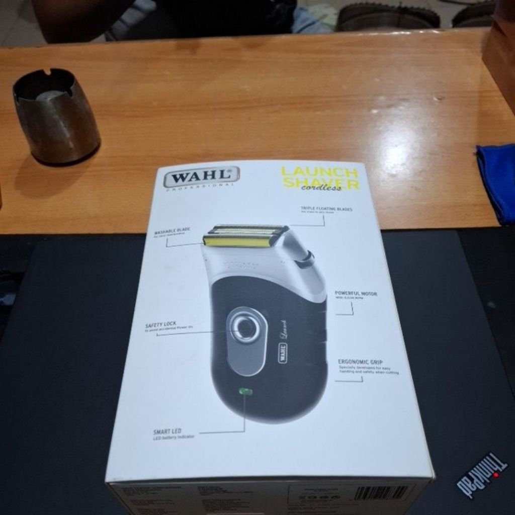 (preloved) wahl profesional cordless shaver launch alat cukur rambut dan jenggot berkualitas