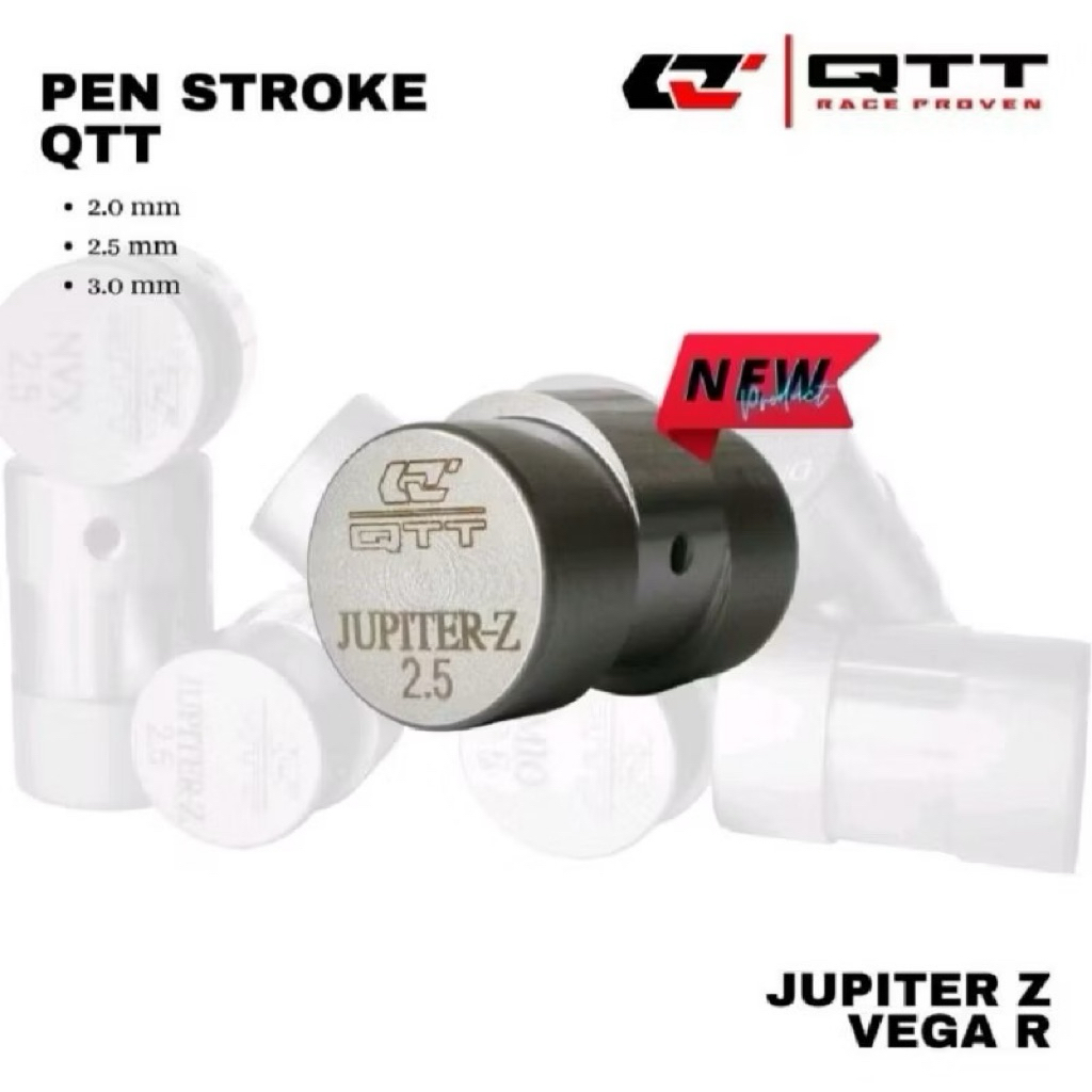 PEN PIN STRUK STROKE UP QTT RACING JUPITER Z VEGA R 2.0 2.5 3.0MM ORIGINAL QTT RACING