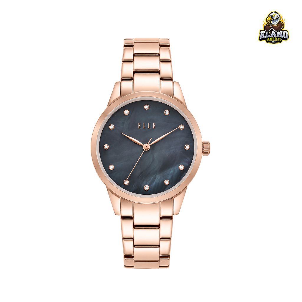JAM TANGAN WANITA ELLE ELL25004 ROSEGOLD ORIGINAL