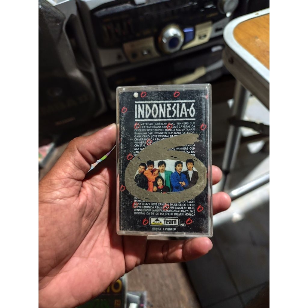 Kaset Indonesia 6 Second bagus