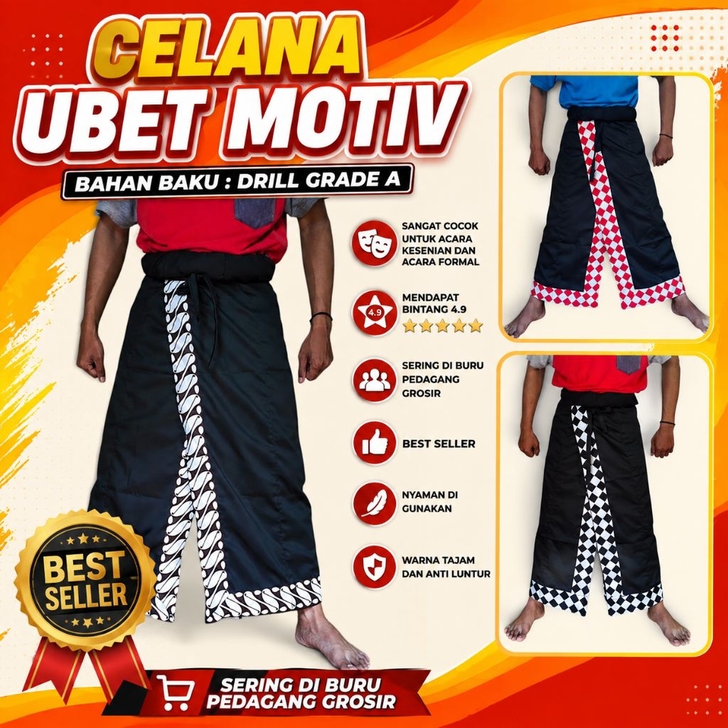 CELANA UBET / SARUNG UBET / UBET BATIK / SARUNG UBET / UBET BOPO / CELANA WAROK / UBET WAROK / UBET 