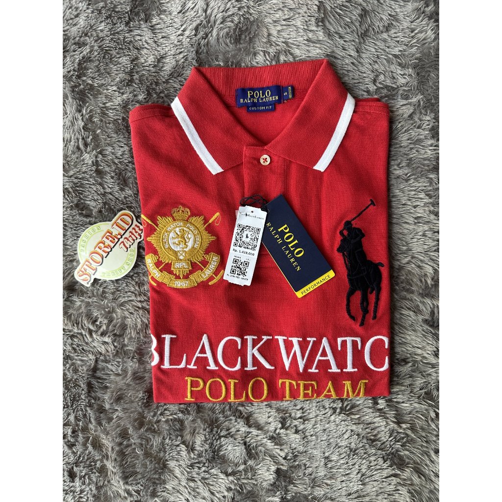 Polo Ralph Lauren BW Merah New (BNWT)