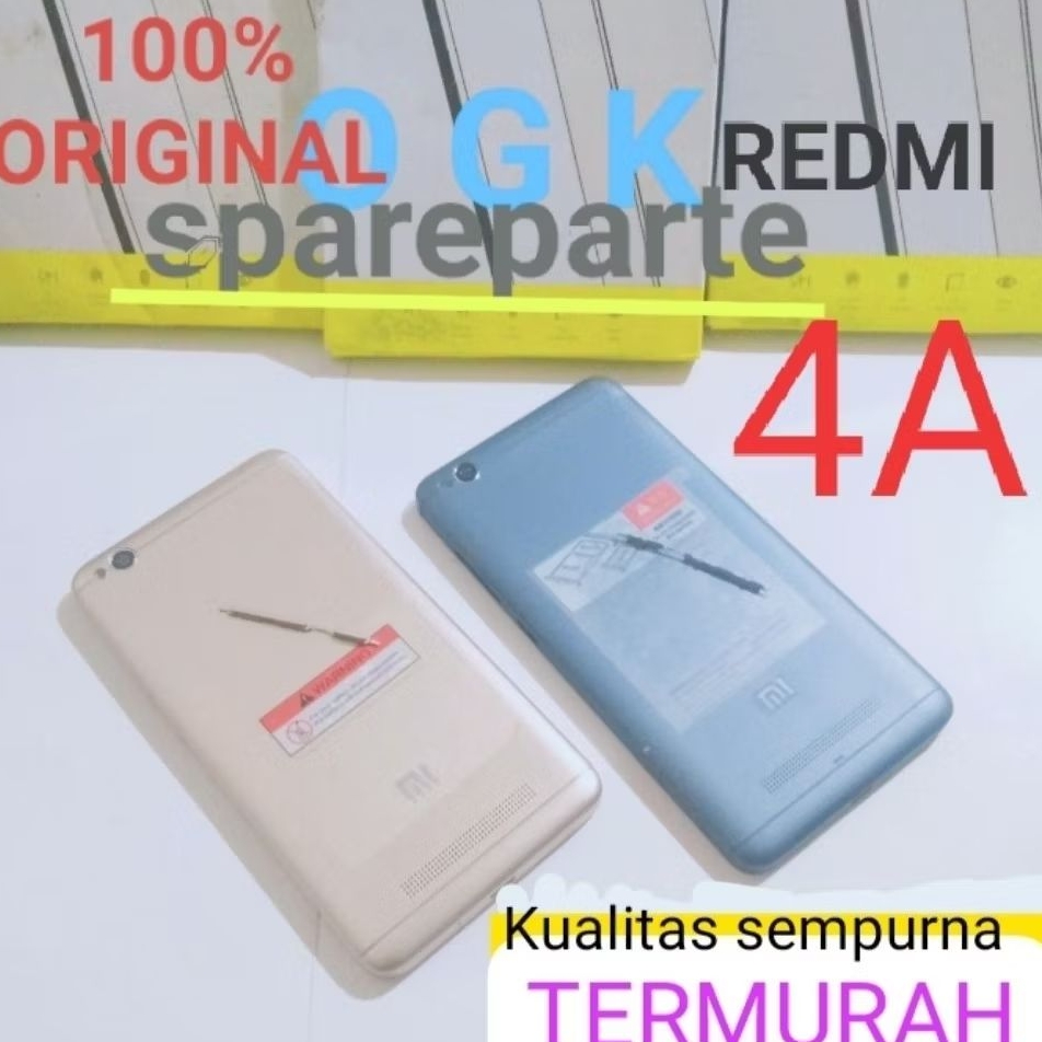 HOUSING BACKDOOR XIAOMI REDMI 4A ORIGINAL
