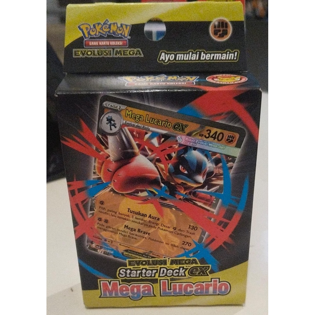 starter deck pokemon mega lucario