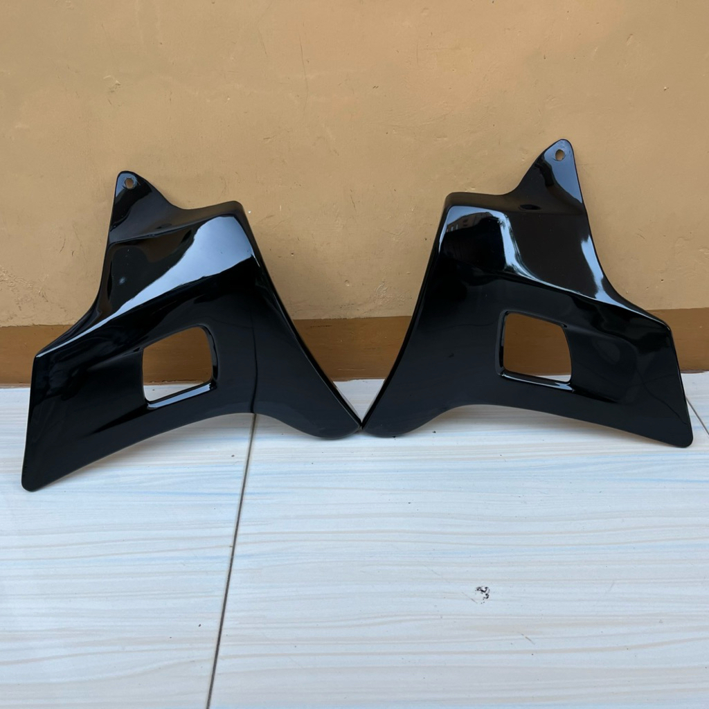 shroud ninja R kis lama cover radiator kanan kiri original second