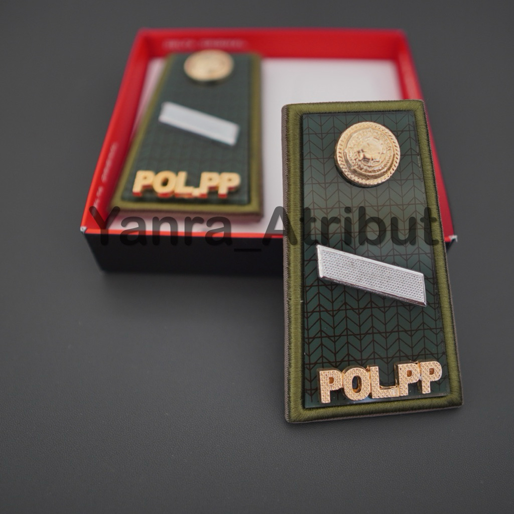 Pangkat Pol Pp 2A / Pol pp 2B / pol pp 2C / pol pp 2D Evolet Satpol Pp Pamong Praja Pdh Premium