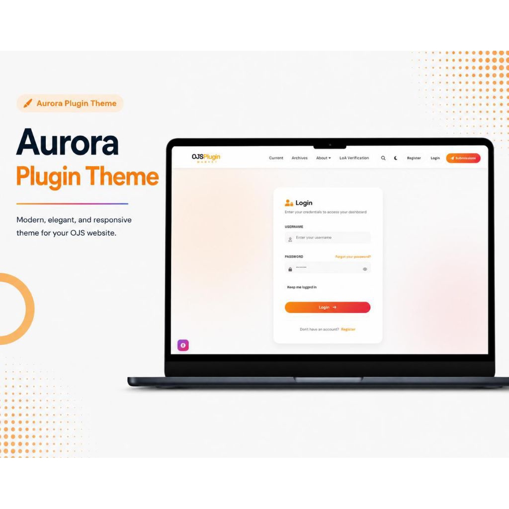 TEMA OJS 3.5 AURORA OJS THEME