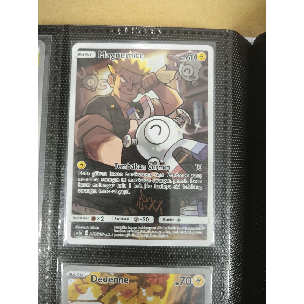 Magnemite CHR Pokemon TCG Indonesia Game Kartu Koleksi
