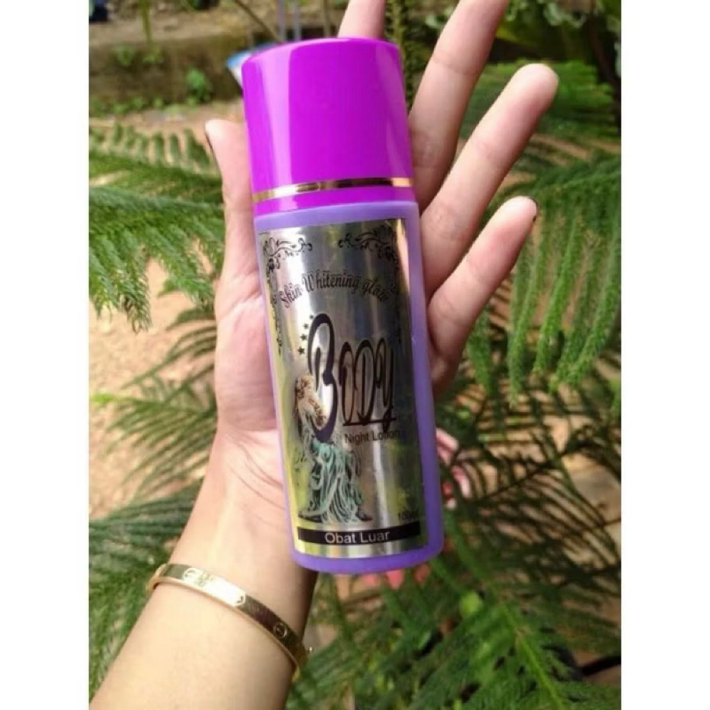 HB skinglow 7xlipat Extrak whitening / HB boster whitening ungu