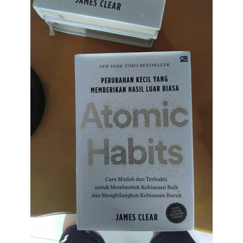 Buku Atomic Habits bahasa Indonesia