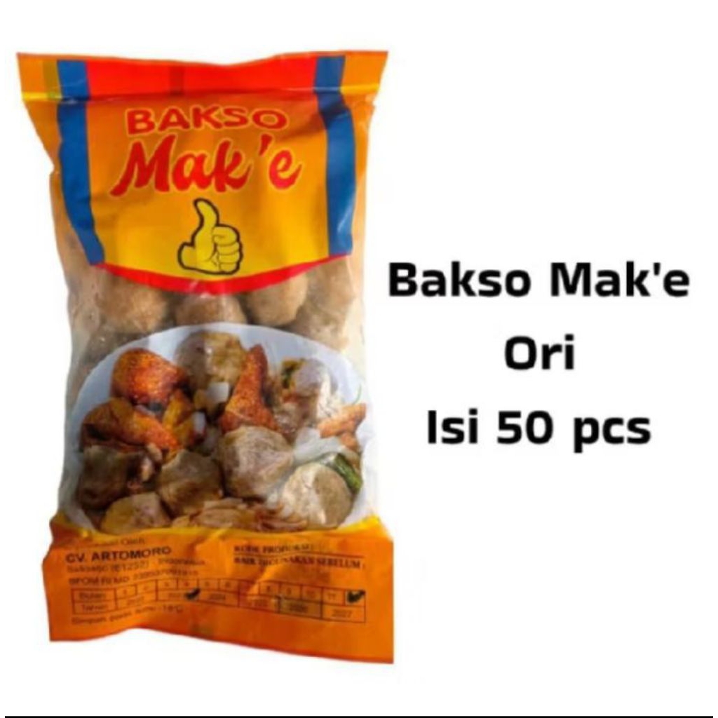 hanya instan pentol Mak e isi 50
