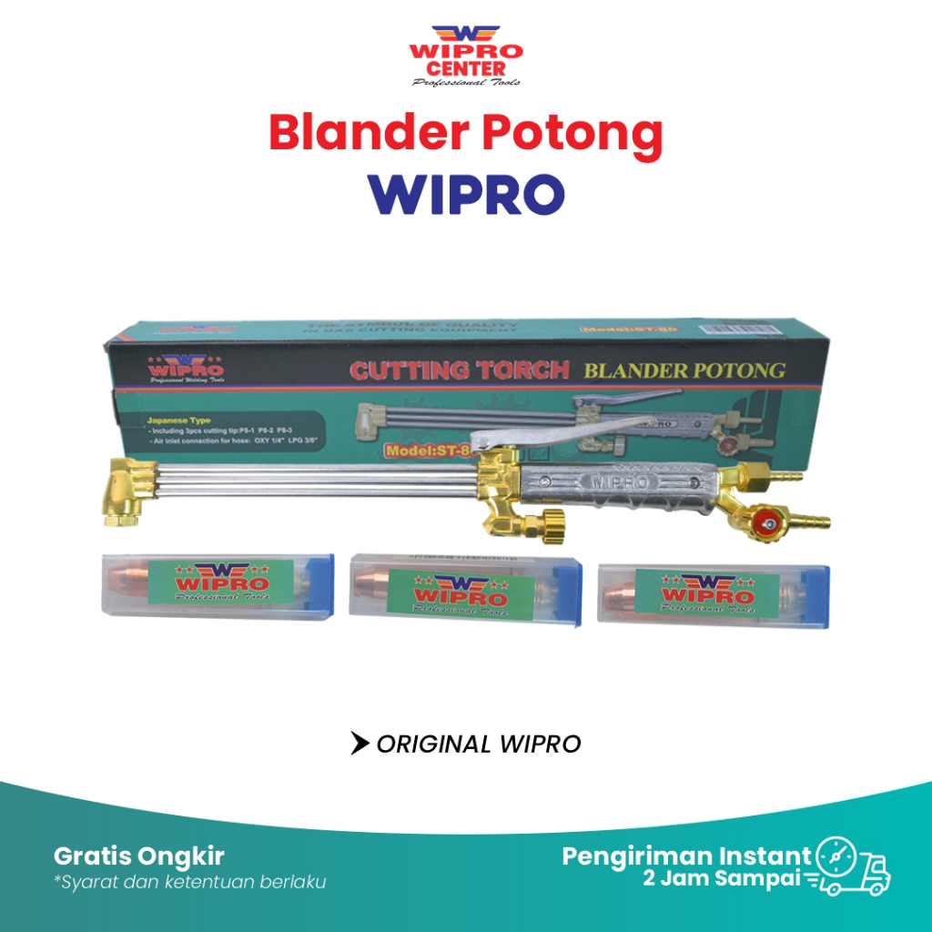 Wipro Blender Potong ST-80 Cutting Torch Stang Blender Potong