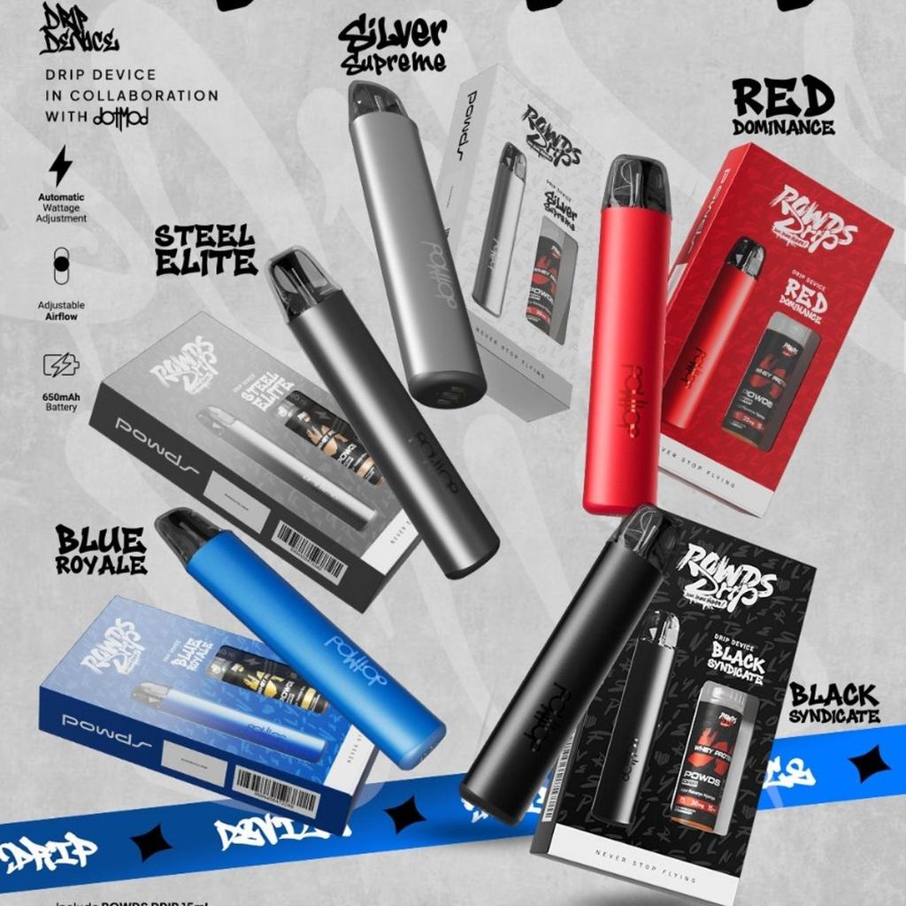 Dotpod Go Bundling Liquid POWDS Drip Salt Nic 15ML by dotmod x HWG [ VAPEKU88 ]