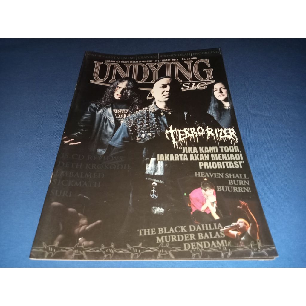 Majalah UNDYING MUSIC - No. 1 / Maret 2012