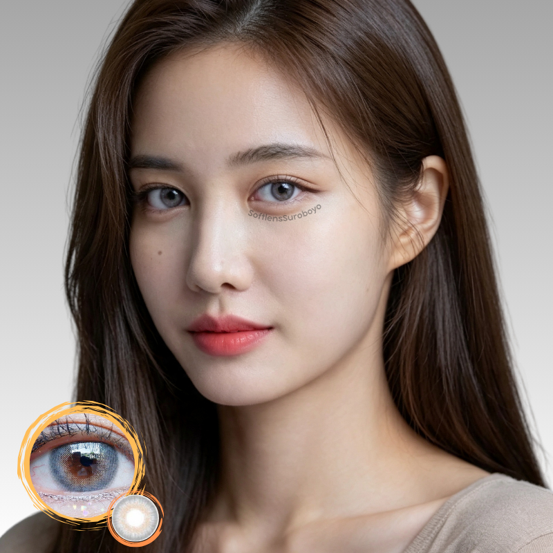 Softlens Kitty Kawaii Mini Fifi Brown - Soflens Instant Surabaya
