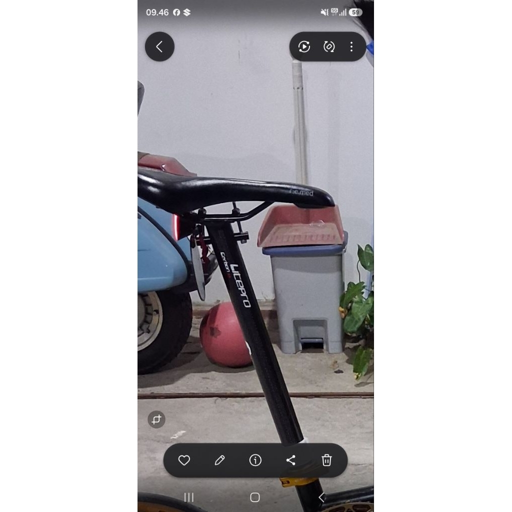 seatpost carbon merk litepro