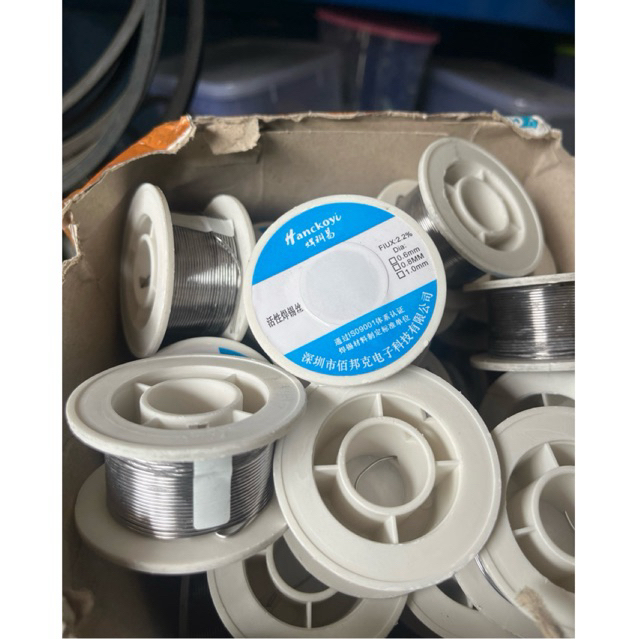 Timah solder 0,8mm timah gulung solder 0,8mm timah solder