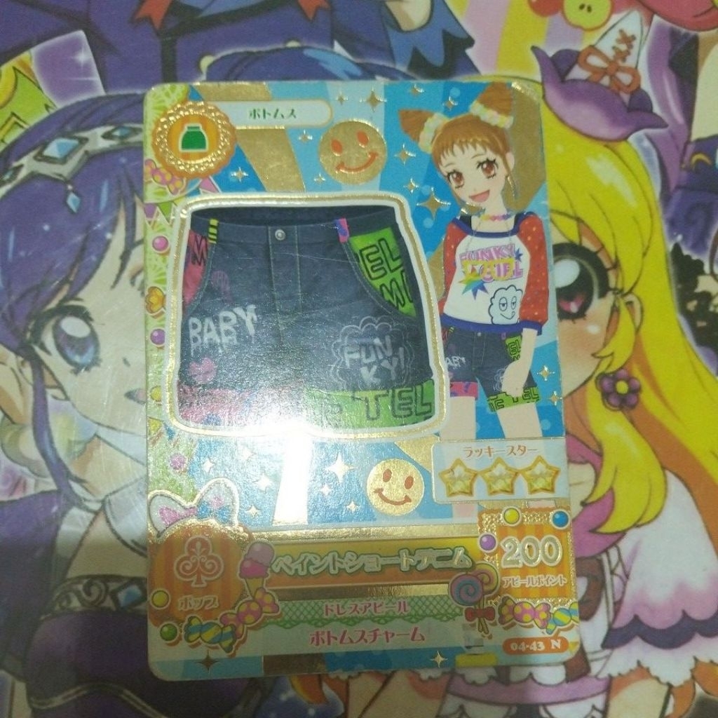 Aikatsu card versi jepang