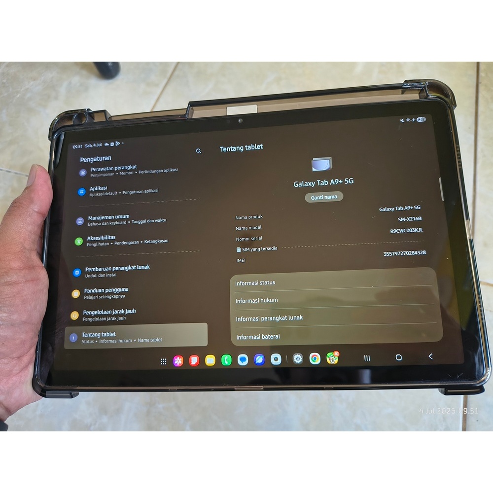 SAMSUNG Galaxy TAB A9+ 5G 8/128GB