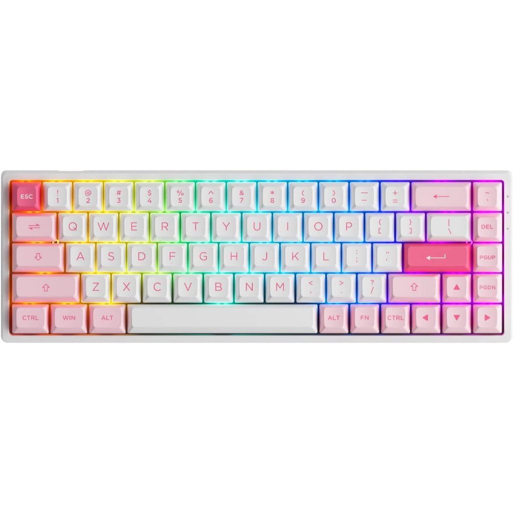 Akko 3068B V2 Prunus Lannesiana Pink Keyboard Mechanical 65%