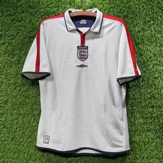 Jersey England Original 2003-2005 Home Large Inggris