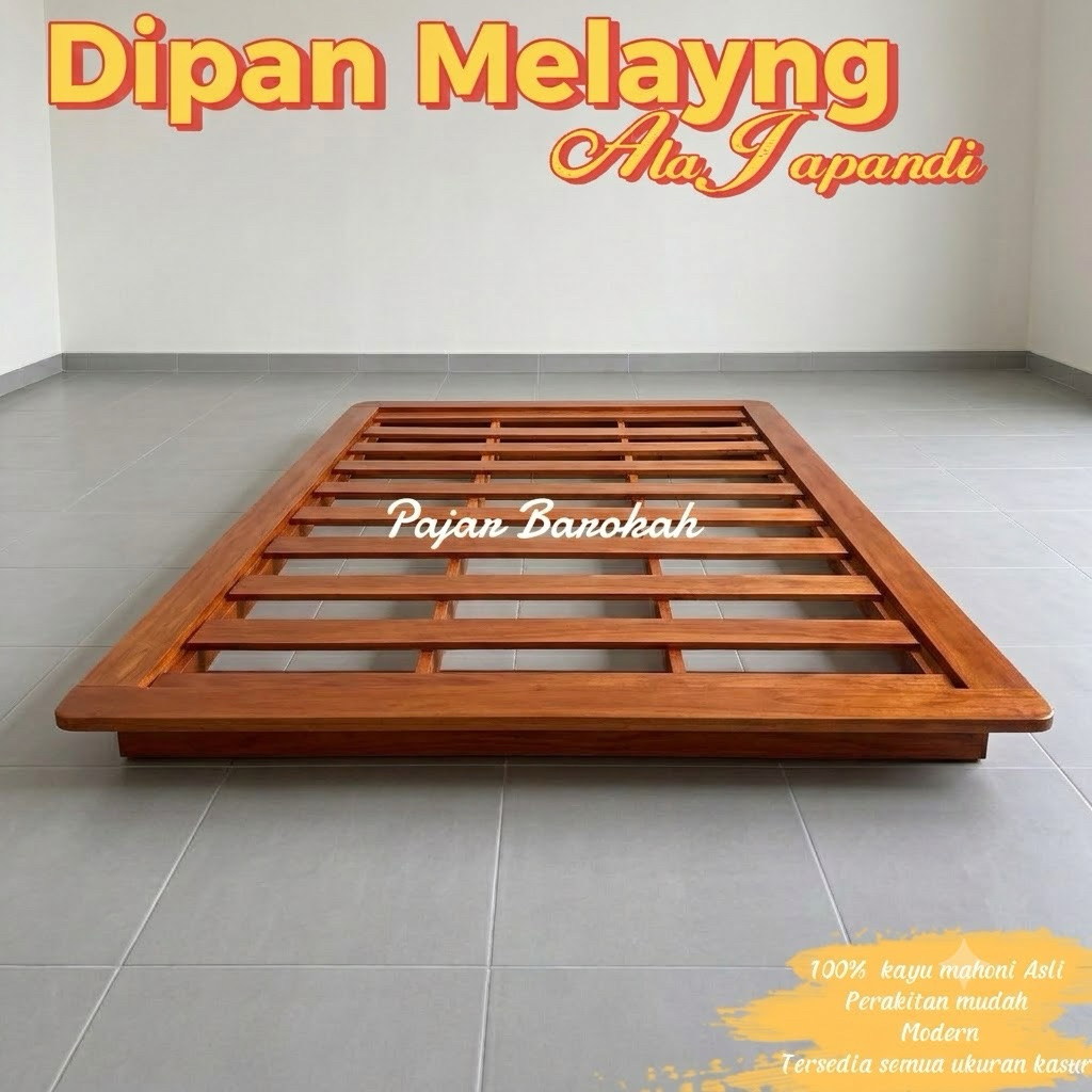 Dipan lesehan melayang ala jepang