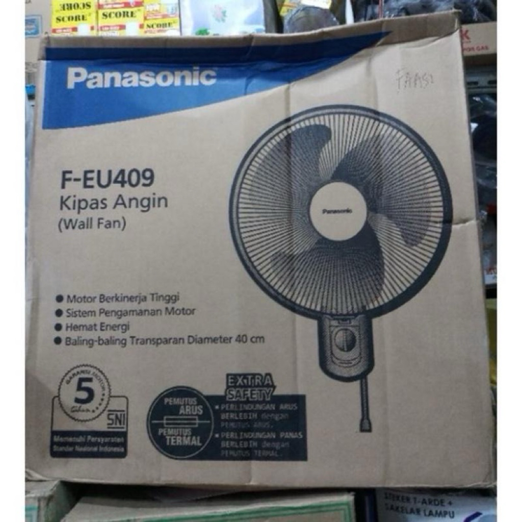 KIPAS ANGIN DINDING PANASONIC EU 409 - KIPAS DINDING PANASONIC 16 INCH -WALL FAN PANASONIC - KIPAS G