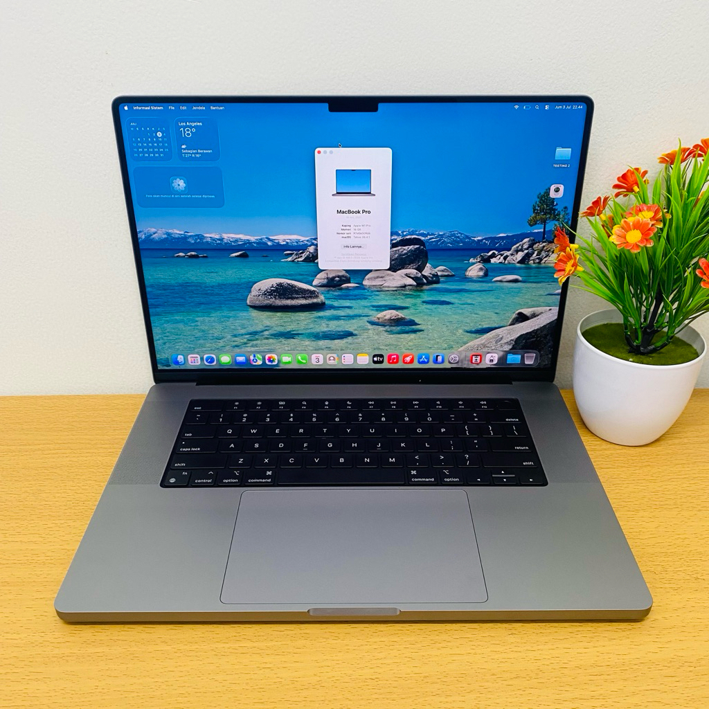 MACBOOK M1 PRO 2021 16inch RAM 16/32 SSD 512/1TB SECOND ORIGINAL