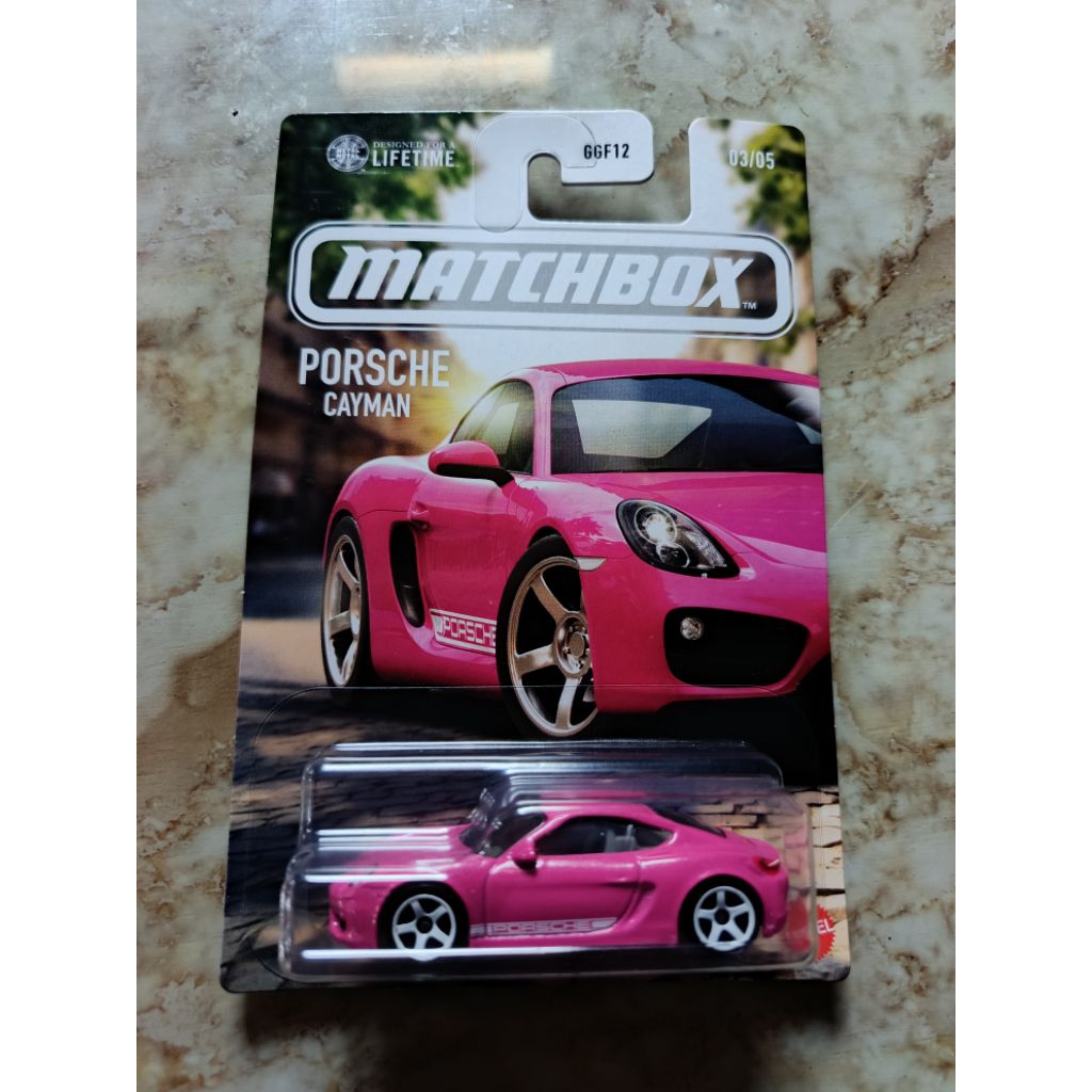Matchbox PORSCHE CAYMAN Pink