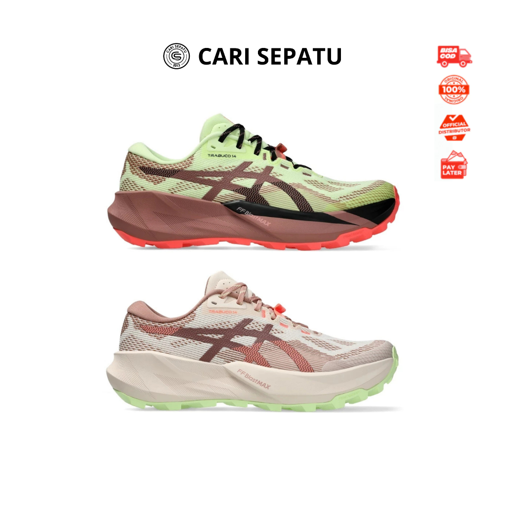 Sepatu Trail Run ASICS TRABUCO 14 MEN & WOMEN Sepatu Outdoor Original