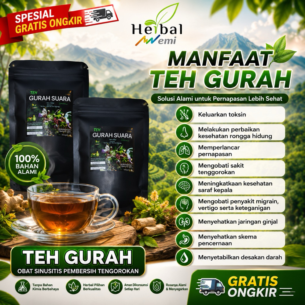 TEH UNTUK PARA VOCALIS DAN QORI'. SULUSI BAGI YANG TAKUT GURAH