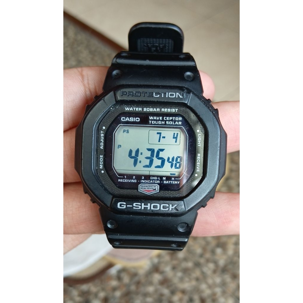 Casio G-Shock GW-5600J Tough Solar Second/Bekas/Preloved