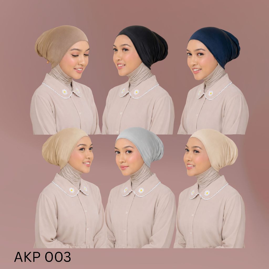 Ciput Hijab Kekinian Ciput Seamless Spandek Super Comfy Nibras Hijab AKP 003