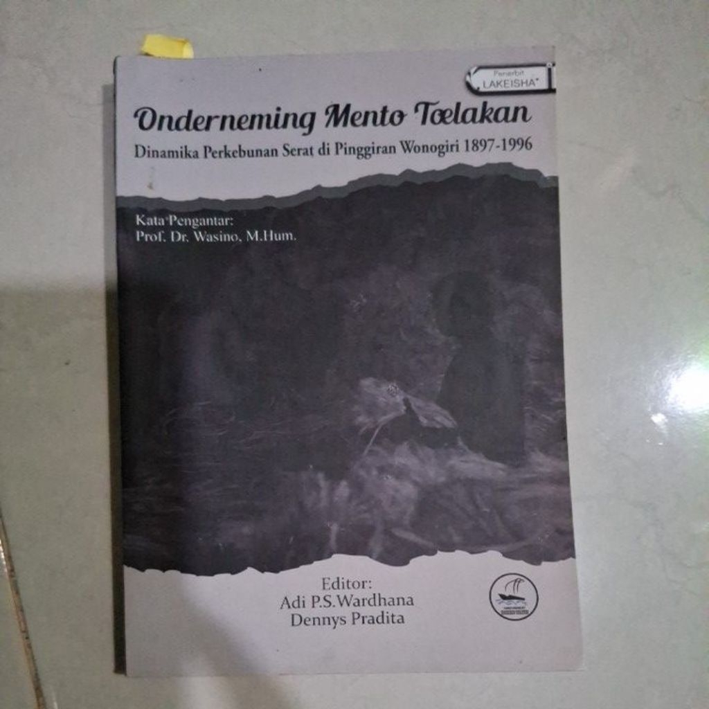 preloved bukuonderneming mento toelakan