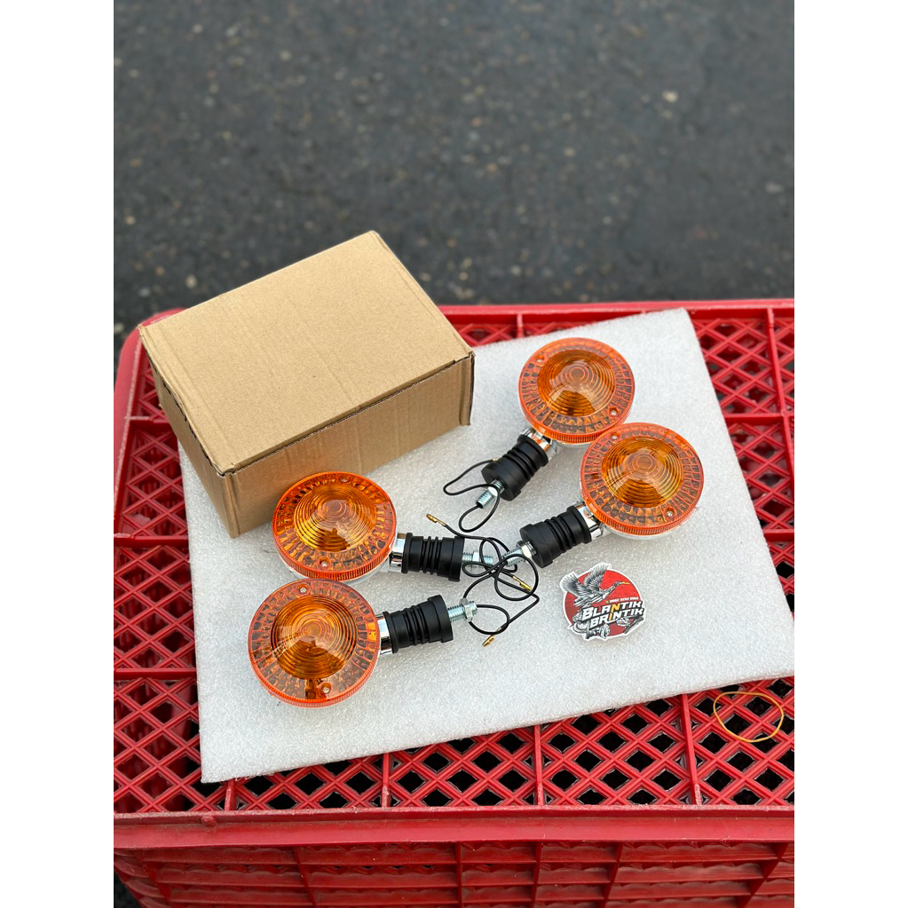 Lampu sen yamaha dt 100 rx 100 125 L2SN L2G RX series Reting / Riting / Sein / Sen Trail Jadul / Vin