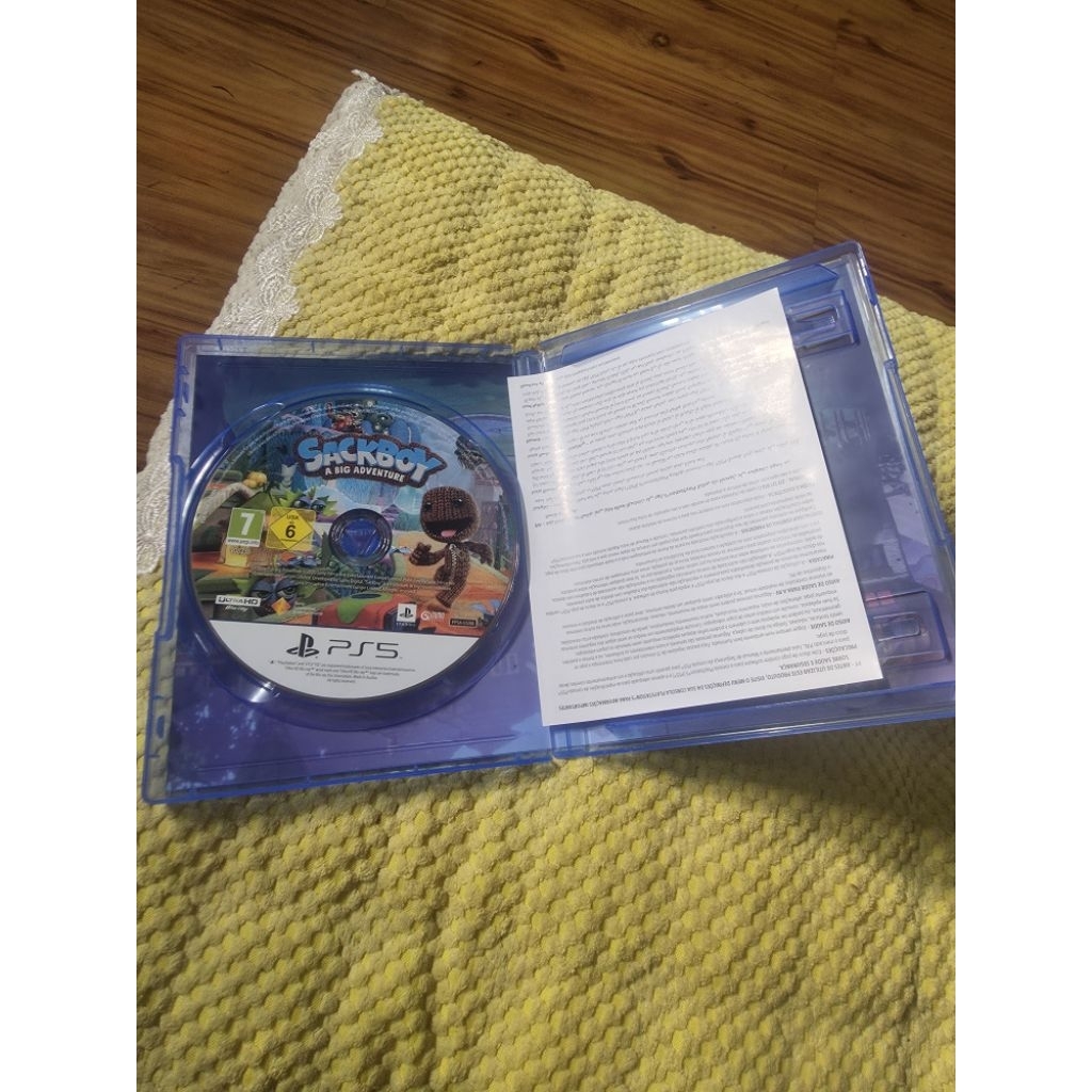 disk ps5 sackboy