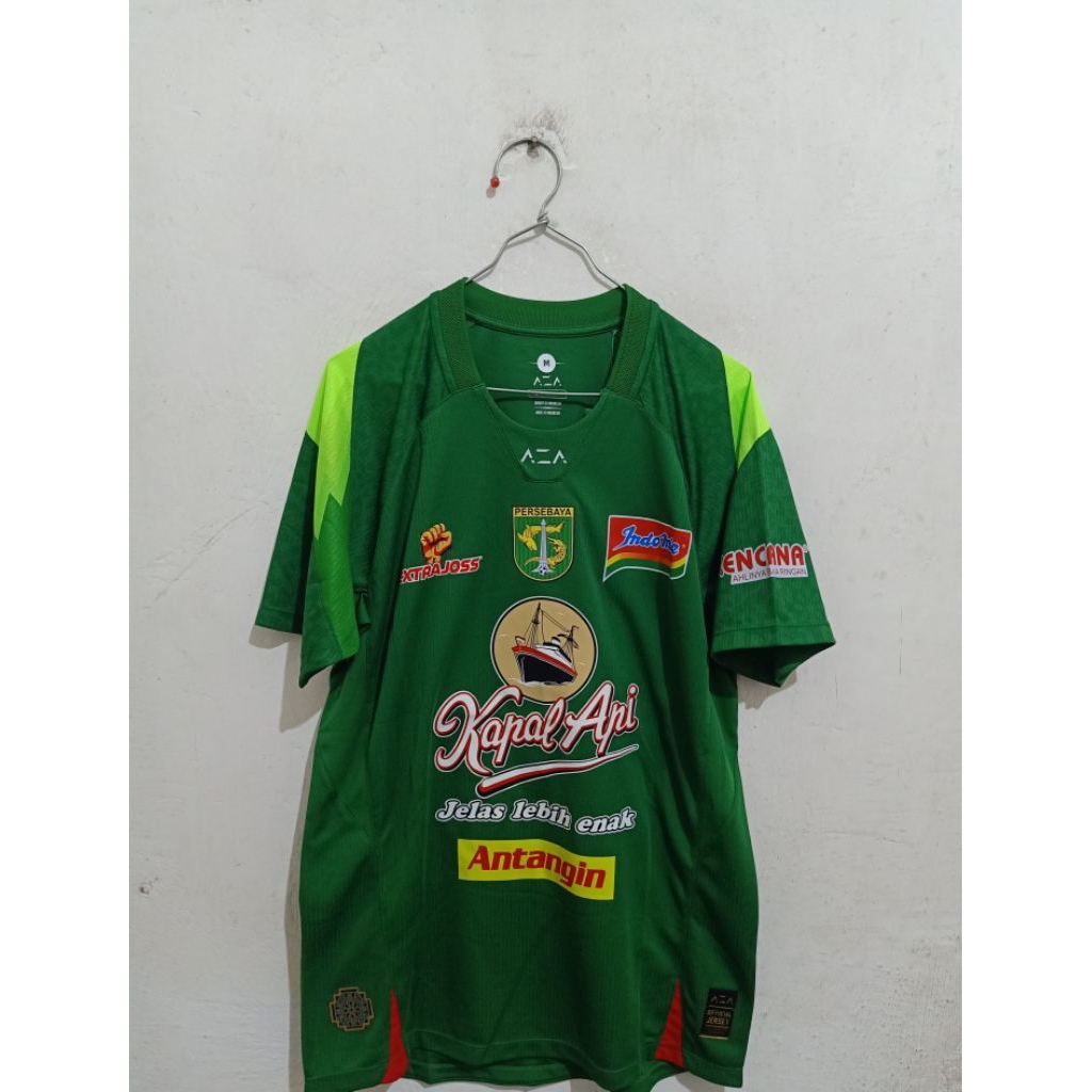 Jersey Persebaya Surabaya Home BRI Liga 1 2025 2026 Original Match Prepared Authentic Player Issue