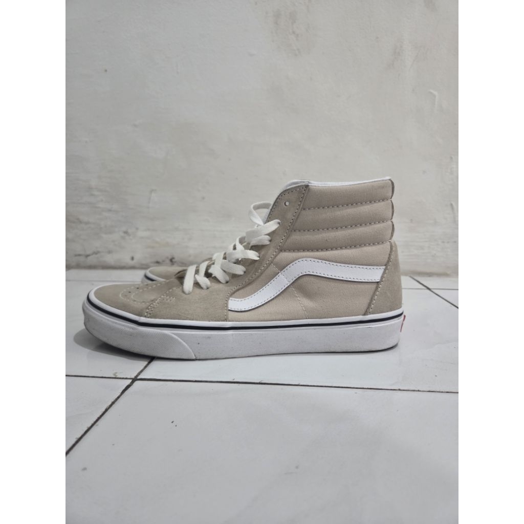 (second) Original Vans Shoe SK8-HI Shoe - Color Theory French Oak