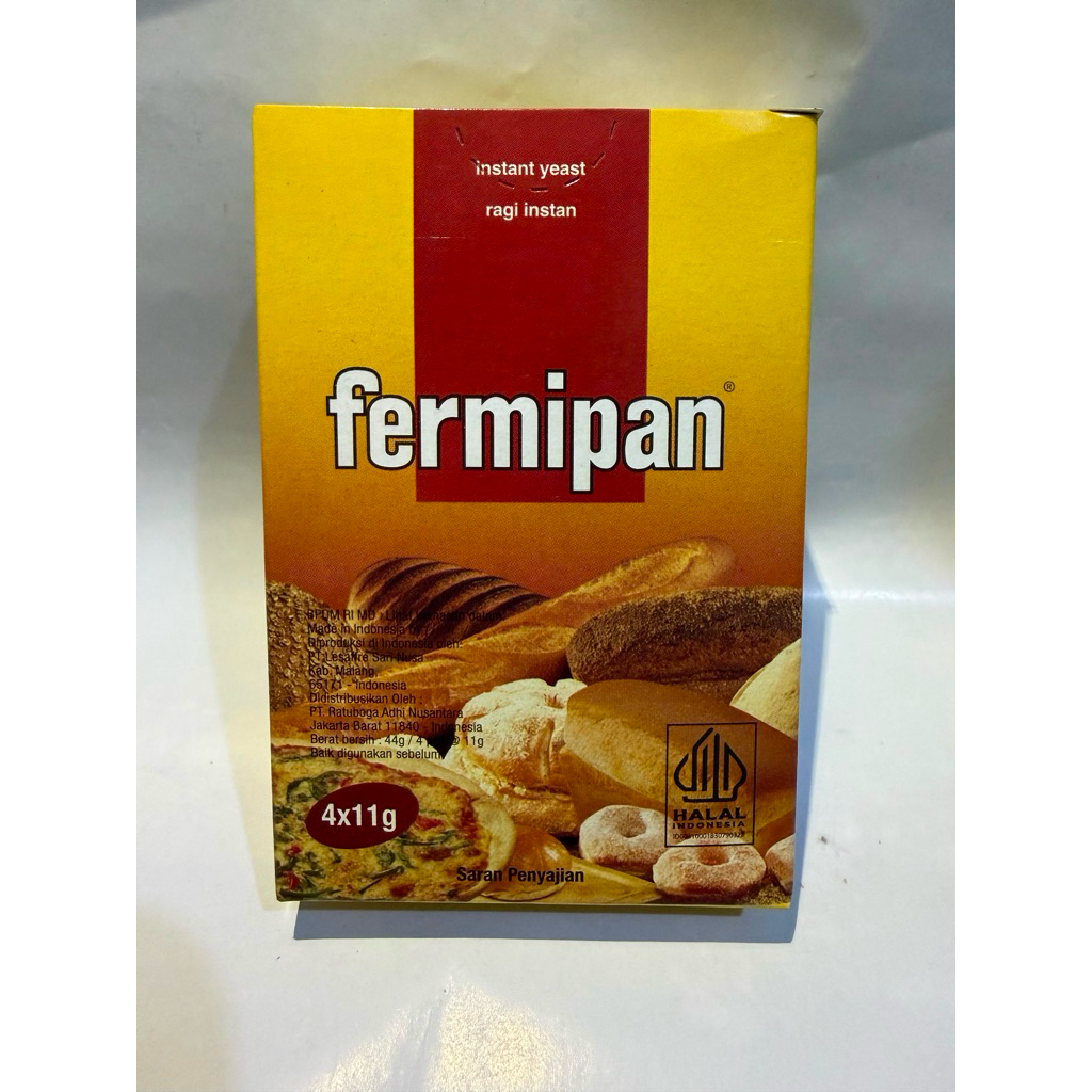 Fermipan / Ragi instan fermipan ( isi 4 Bungkus ) Per 1 BOX/ Fermipan
