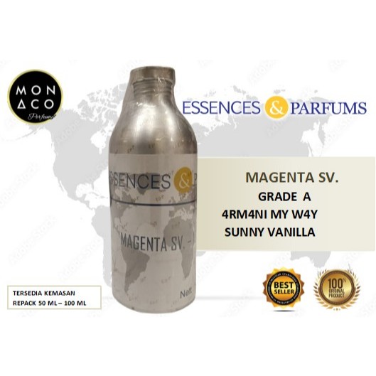 MAGENTA SV. INSPIRED 4RM4NI MY W4Y SUNNY VANILLA  - GRADE A - BY ESSENCES & PARFUMS - ASLI 100%