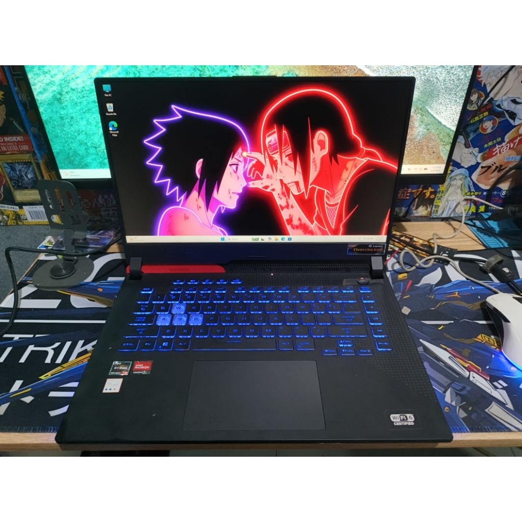 Laptop gaming Asus rog Strix g531qy advantage Ryzen 9 5900x vga rx 6800m 12gb ram 16 ssd 512