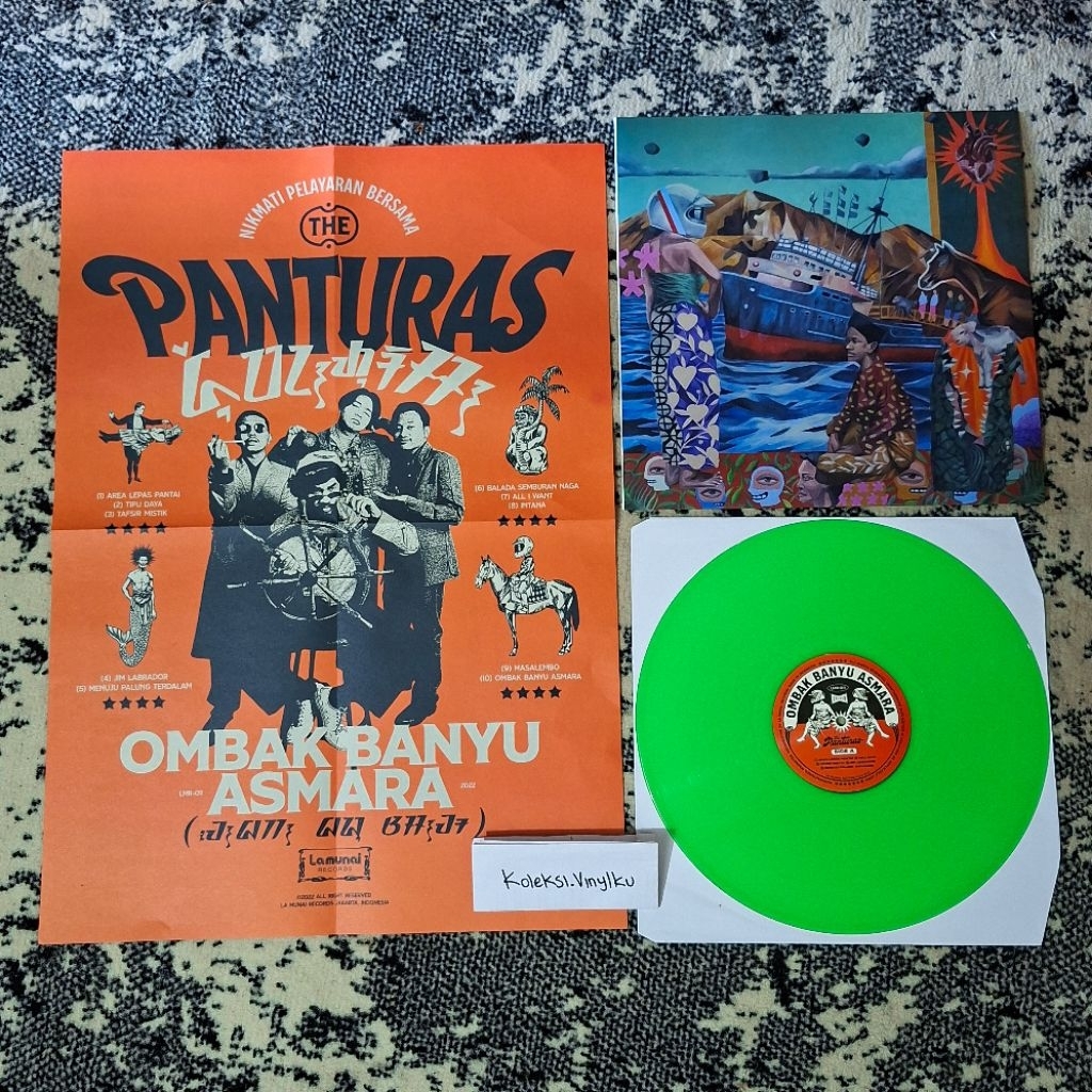 Vinyl The Panturas - Ombak Banyu Asmara